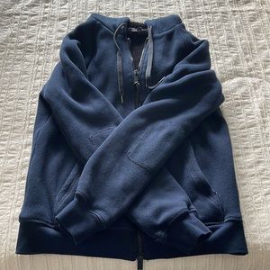 John Varvatos Hooded Sweatshirt- Navy